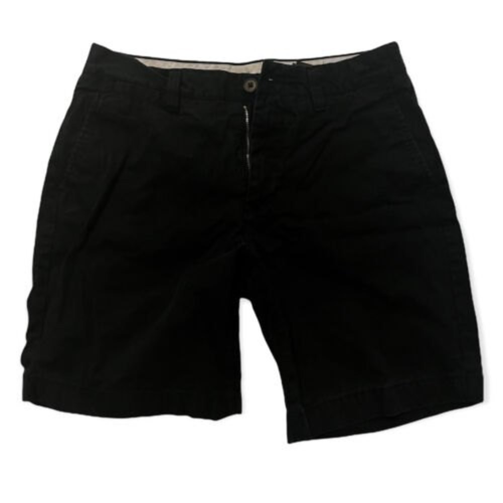 H&M Black 100% Cotton Casual Shorts Size 30 Kids And Teens.